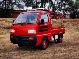 1995 SUZUKI CARRY TRUCK F6A FIRE TRUCK