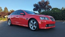 2009 PONTIAC G8 SEDAN V8, 6.0 LITER GT SEDAN 4D