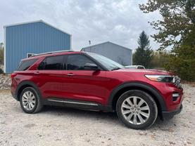 2020 FORD EXPLORER SUV 4-CYL, ECOBOOST, TURBO, 2.3 LITER LIMITED SPORT UTILITY 4D at T&T Repairables - used car dealership in Spencer, Indiana.