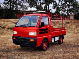 1995 SUZUKI CARRY TRUCK F6A FIRE TRUCK