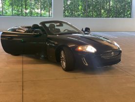 2011 JAGUAR XK CONVERTIBLE V8, 5.0 LITER XK CONVERTIBLE 2D