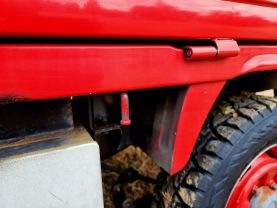 1995 SUZUKI CARRY TRUCK F6A FIRE TRUCK