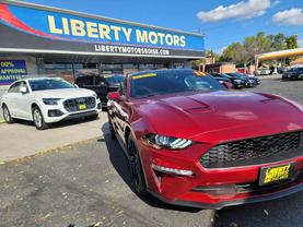 2019 FORD MUSTANG COUPE 4-CYL, TURBO, ECOBOOST, 2.3 LITER ECOBOOST PREMIUM COUPE 2D