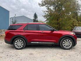 2020 FORD EXPLORER SUV 4-CYL, ECOBOOST, TURBO, 2.3 LITER LIMITED SPORT UTILITY 4D at T&T Repairables - used car dealership in Spencer, Indiana.