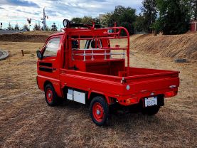 1995 SUZUKI CARRY TRUCK F6A FIRE TRUCK
