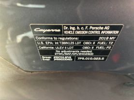2018 PORSCHE CAYENNE SUV V6, 3.6 LITER SPORT UTILITY 4D