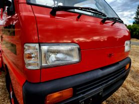 1995 SUZUKI CARRY TRUCK F6A FIRE TRUCK