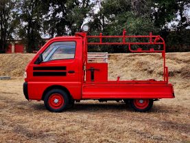 1995 SUZUKI CARRY TRUCK F6A FIRE TRUCK