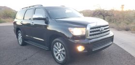 2017 TOYOTA SEQUOIA SUV V8, 5.7 LITER LIMITED SPORT UTILITY 4D at The One Autosales Inc in Phoenix , AZ 85022  33.60461470880989, -112.03641575767358