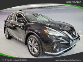 2021 NISSAN MURANO SUV V6, 3.5 LITER PLATINUM SPORT UTILITY 4D