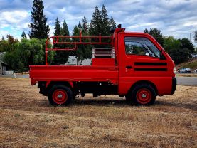 1995 SUZUKI CARRY TRUCK F6A FIRE TRUCK
