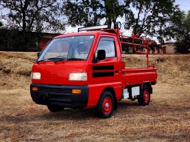 1995 SUZUKI CARRY TRUCK F6A FIRE TRUCK