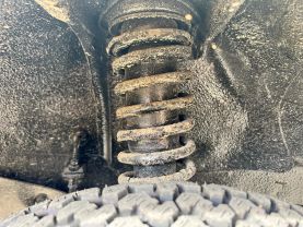 1989 MITSUBISHI MINICAB TRUCK 3G81 DUMP