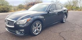 2016 INFINITI Q70 SEDAN V6, 3.7 LITER 3.7 SEDAN 4D at The One Autosales Inc in Phoenix , AZ 85022  33.60461470880989, -112.03641575767358