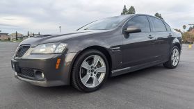 2008 PONTIAC G8 SEDAN V8, 6.0 LITER GT SEDAN 4D