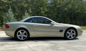 2003 MERCEDES-BENZ SL-CLASS CONVERTIBLE V8, 5.0 LITER SL 500 ROADSTER 2D