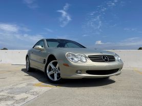 2003 MERCEDES-BENZ SL-CLASS CONVERTIBLE V8, 5.0 LITER SL 500 ROADSTER 2D