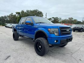 2013 FORD F150 SUPERCREW CAB PICKUP BLUE AUTOMATIC -  V & B Auto Sales