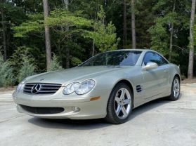 2003 MERCEDES-BENZ SL-CLASS CONVERTIBLE V8, 5.0 LITER SL 500 ROADSTER 2D