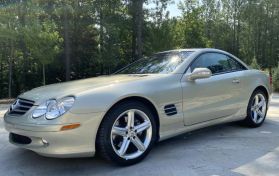 2003 MERCEDES-BENZ SL-CLASS CONVERTIBLE V8, 5.0 LITER SL 500 ROADSTER 2D