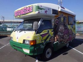 1997 MITSUBISHI DELICA CAMPER 4D56 JB470