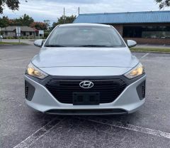2018 HYUNDAI IONIQ HYBRID HATCHBACK 4-CYL, HYBRID, 1.6 LITER BLUE HATCHBACK 4D