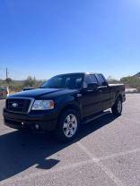 2007 FORD F150 SUPER CAB PICKUP V8, FLEX FUEL, 5.4 LITER XL PICKUP 4D 8 FT