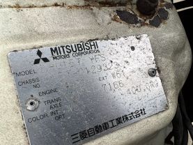 1989 MITSUBISHI MINICAB TRUCK 3G81 DUMP