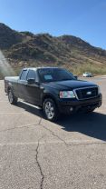 2007 FORD F150 SUPER CAB PICKUP V8, FLEX FUEL, 5.4 LITER XL PICKUP 4D 8 FT