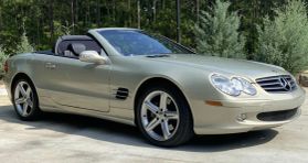 2003 MERCEDES-BENZ SL-CLASS CONVERTIBLE V8, 5.0 LITER SL 500 ROADSTER 2D