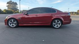 2009 PONTIAC G8 SEDAN V8, 6.0 LITER GT SEDAN 4D