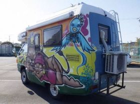 1997 MITSUBISHI DELICA CAMPER 4D56 JB470