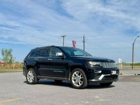 2014 JEEP GRAND CHEROKEE SUV V6, FLEX FUEL, 3.6 LITER SUMMIT SPORT UTILITY 4D
