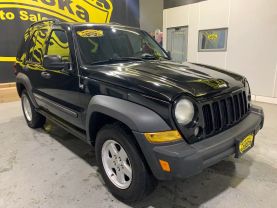 2007 JEEP LIBERTY SUV V6, 3.7 LITER SPORT UTILITY 4D