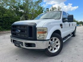 2008 FORD F350 SUPER DUTY CREW CAB PICKUP WHITE  AUTOMATIC - Citywide Auto Group LLC