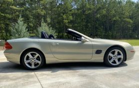 2003 MERCEDES-BENZ SL-CLASS CONVERTIBLE V8, 5.0 LITER SL 500 ROADSTER 2D