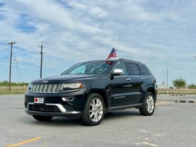 2014 JEEP GRAND CHEROKEE SUV V6, FLEX FUEL, 3.6 LITER SUMMIT SPORT UTILITY 4D