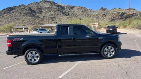 2007 FORD F150 SUPER CAB PICKUP V8, FLEX FUEL, 5.4 LITER XL PICKUP 4D 8 FT