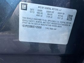 2014 CHEVROLET CRUZE SEDAN BLACK AUTOMATIC - Auto Spot