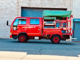1997 NISSAN ATLAS TRUCK TD27 FIRE TRUCK