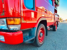 1997 NISSAN ATLAS TRUCK TD27 FIRE TRUCK