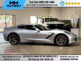 2017 CHEVROLET CORVETTE COUPE V8, 6.2 LITER STINGRAY Z51 COUPE 2D