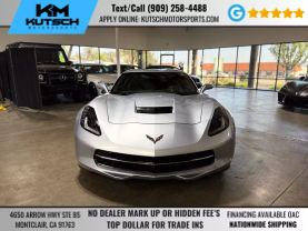 2017 CHEVROLET CORVETTE COUPE V8, 6.2 LITER STINGRAY Z51 COUPE 2D