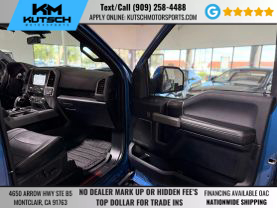 2019 FORD F150 SUPERCREW CAB PICKUP V6, ECOBOOST, HO, TWIN TURBO, 3.5 LITER RAPTOR PICKUP 4D 5 1/2 FT