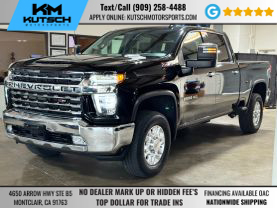 2021 CHEVROLET SILVERADO 2500 HD CREW CAB PICKUP V8, TURBO DIESEL, 6.6 LITER LTZ PICKUP 4D 6 1/2 FT