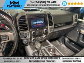 2019 FORD F150 SUPERCREW CAB PICKUP V6, ECOBOOST, HO, TWIN TURBO, 3.5 LITER RAPTOR PICKUP 4D 5 1/2 FT