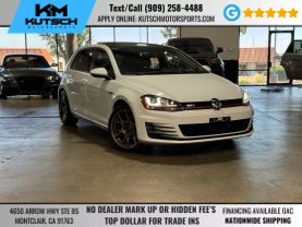 2016 VOLKSWAGEN GOLF GTI HATCHBACK 4-CYL, TURBO, PZEV, 2.0 LITER SE HATCHBACK SEDAN 4D