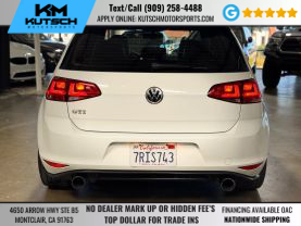 2016 VOLKSWAGEN GOLF GTI HATCHBACK 4-CYL, TURBO, PZEV, 2.0 LITER SE HATCHBACK SEDAN 4D