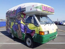 1997 MITSUBISHI DELICA CAMPER 4D56 JB470