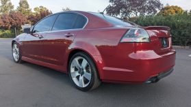 2009 PONTIAC G8 SEDAN V8, 6.0 LITER GT SEDAN 4D